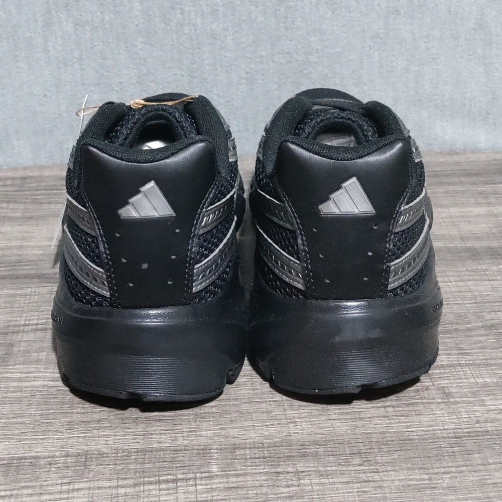Adidas Sneakers‎ Mens 11 TECHNOCHAOS 2000 Black Iron Metallic Trainers NIB - Picture 7 of 11